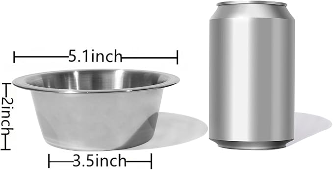 FOYO Elevated Cat Bowls, Raised Cat Food and Water Bowls,Wall Mounted Pet Comfort Feeding Bowls