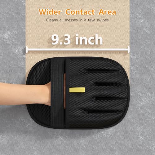 Pet Hair Removal, 2025 Newly Upgraded Five-Finger Electrostatic Pet Hair Removal Glove, Reusable Cat & Dog Hair Remover Tool for Clothing, Couch, Furniture, Carpet, Car Seat, Cat Grooming Glove -1 PCS