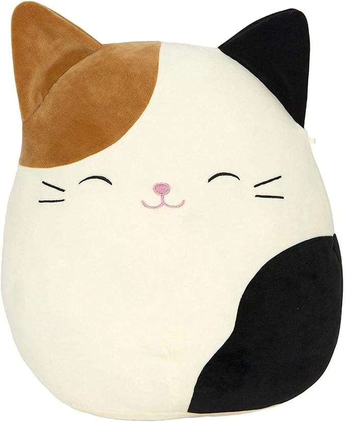 Squishmallow Official Kellytoy Collectible Pet Squad Dogs Cats Bunnies Frogs Squishy Soft Animals (Cam Calico Cat, 8 Inch)