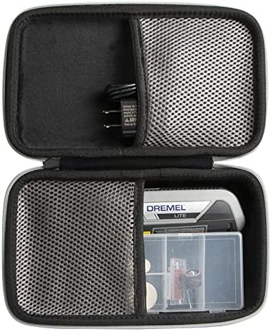 Aenllosi Hard Case for Dremel Lite 7760 N/10 4V Li-Ion Cordless Rotary Tool