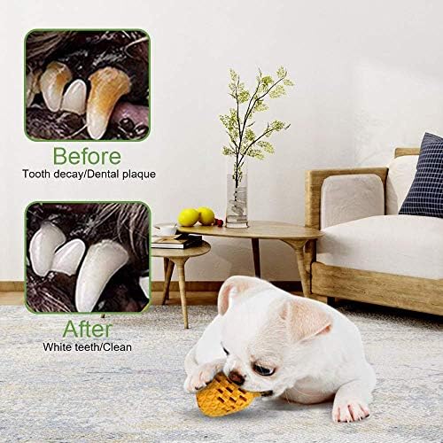 Teething Chew Toys for Puppy Small Dogs, Interactive Dog Toys to Keep Them Busy Puppies Tough Dog Dental Clean Toys