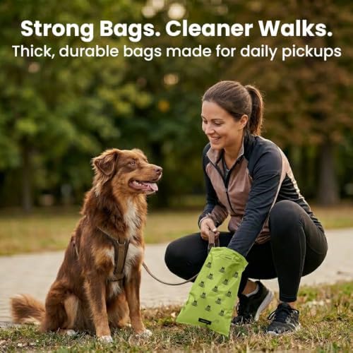 Pogi’s Dog Poop Bags – Leak-Proof & Extra Thick Pet Waste Bags (Fresh Scent, 60 Rolls, 900-Count)