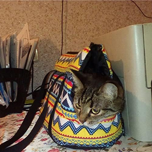 Dog Carrier Backpack Pet Travel Shoulder Backpack，Pet Bag Breathable Head-Out Design for Dog Sling Backpack for Outdoor Activity