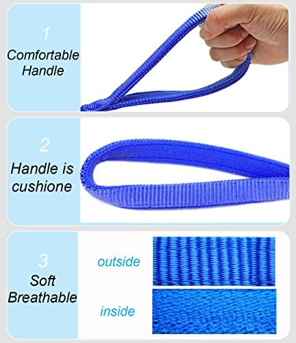 Reflective Dog Leash 2/3/4/6/10ft Braided 1/2" Strong Nylon Rope