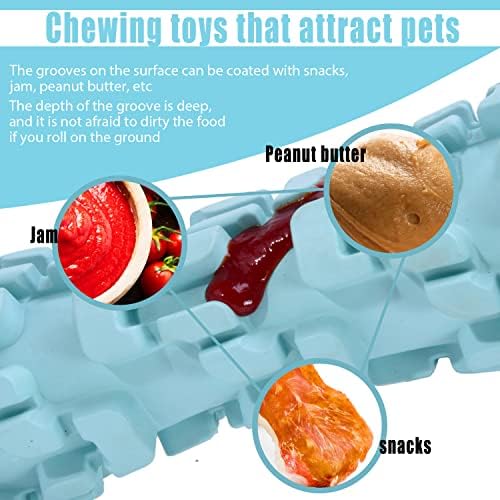 8 Hour Cooling Ice Lolly Dog Toys for Summer, Water & Milk Freezable Feeder