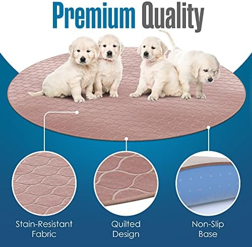 Whelping Pads for Dogs, Washable Dog Pee Pads Extra Large, Reusable, 48x48