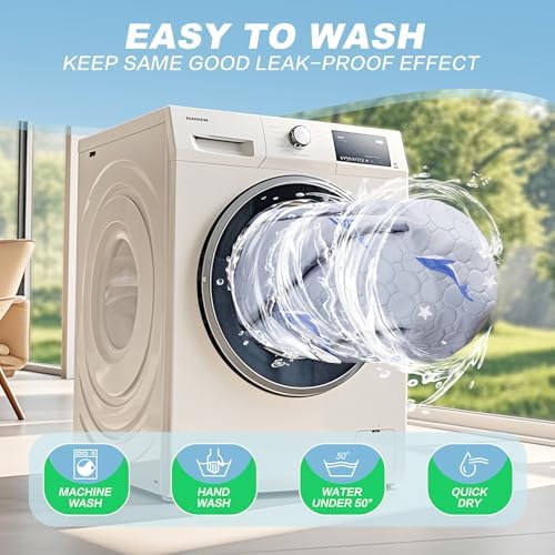 Washable Pee Pads for Dogs, 2 Pack Puppy Pads, Super Absorbent & Leakproof with Anti-Slip Bottom for Dog Training, Crates, Car, Pet Pee Pads, and Furniture Protection,36"x41"