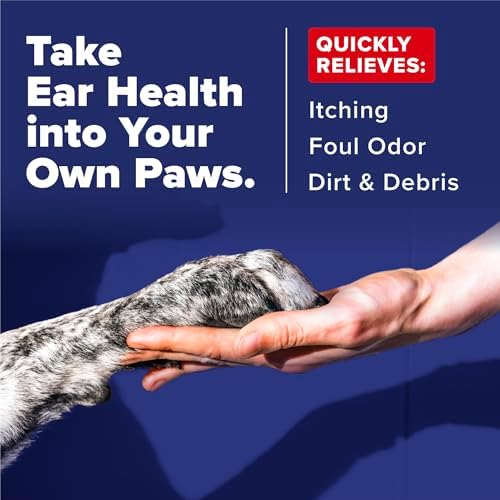 Oxymed Soothing Ear Wipes for Dogs & Cats, Anti-Itch Relief, 50 Count