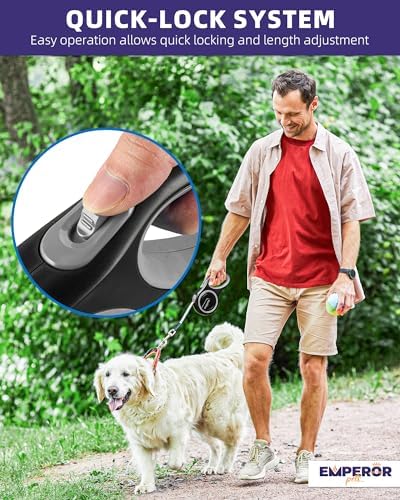 Retractable Dog Leash Add-On Accessory - Anti-Bite Rope - for Extra Protection Against Biting from Your pups - 2 pcs