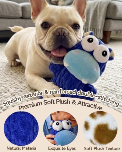 BoYoYo 5 Pack Plush Squeaky Dog Toys for Small Dog,Stuffed Animal Puppy Toy