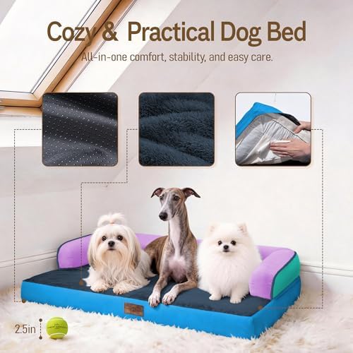Comfort Expression Orthopedic XL Dog Bed for Large and Extra Large Dogs