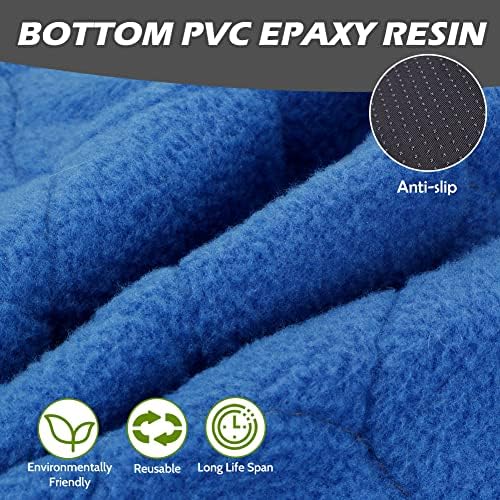 ARGOPET 2 Pack Reusable Puppy Pads for Dogs,24" x 18" Fast Absorbent Leak-Proof Washable Puppy Training Pads Furniture Protector Whelping Mats for Kennel, Creat(Blue)