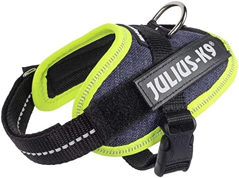 IDC Powerharness, Size: 3XS/Baby 1, Jeans with neon Edge