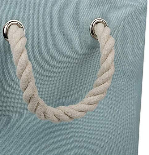 Bone Dry Pet Storage Collection Collapsible Bin, Medium Rectangle, Aqua