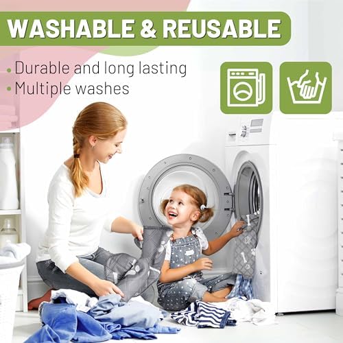 PatiencET Washable Pee Pads for Dogs, 36" x 48" 2 Pack, Extra Large Reusable Puppy Pads with Super Absorbent Core & Non-Slip Waterproof Bottom for Playpens, Sofas & Beds
