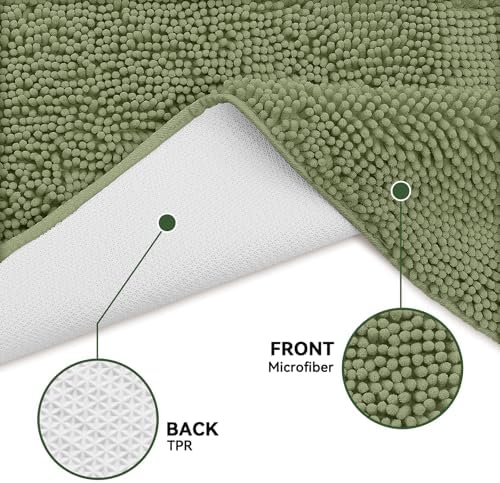 Bcoimo Super Absorbent Dog Door Mat, 30"*20" Anti Slip Mat for Muddy Paws