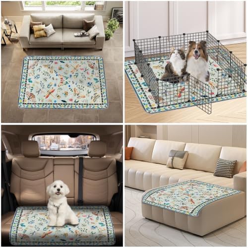 Washable Pee Pads for Dogs 2 Pack,Reusable Puppy Pads, 2026 Upgraded Puppy Pad 24"x36", Waterproof Puppy Pads, Super Absorbent Training Pads for Puppies (Green Medallion, 24"x36")