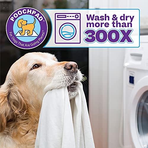 PoochPad Extra Absorbent Washable, Reuseable Dog Potty Pad, Large