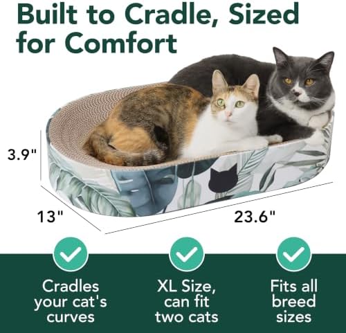 Necoichi Cat Scratcher Bowl Capsule Lounger Bed