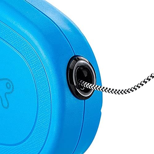 Ferplast Retractable Dog Lead Extendable Dog Leash Dogs Flippy ONE Cord S, Retractable Cord 4,5 m, max 12 kg, Blue