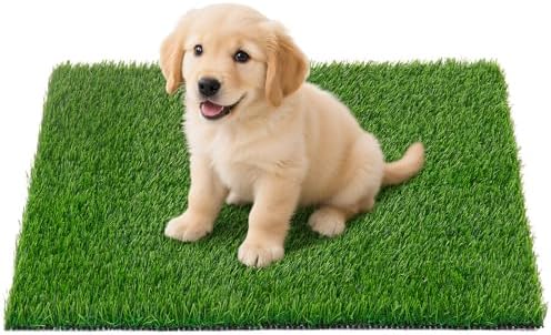 Artificial Grass Pee Pads for Dogs Puppy Potty Training to Pee and Poop