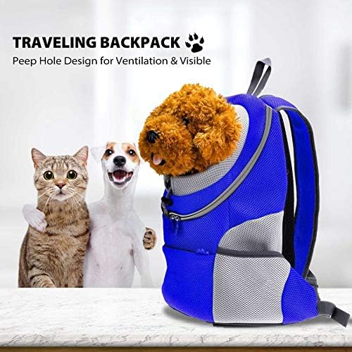 PETCUTE Dog Backpack Carrier Cat Carrier Pet Travel Carriers for Small Dogs and Cats Pet Travel Backpack