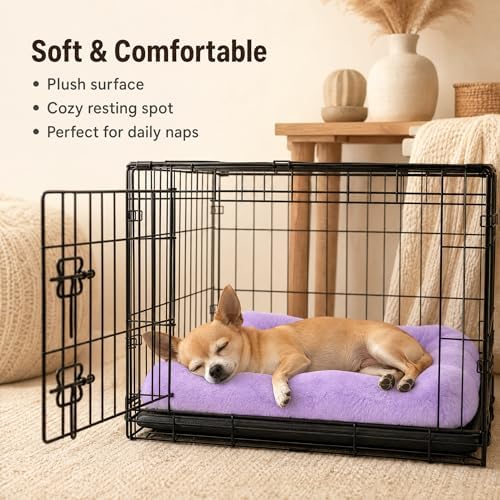 Dog Crate Mat for Extra Small Dogs for Crate/Floor/Car