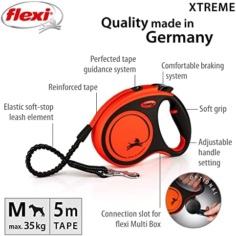 Flexi Extreme Tape 5m [Dog Lead] (M Size(less than 25kg))