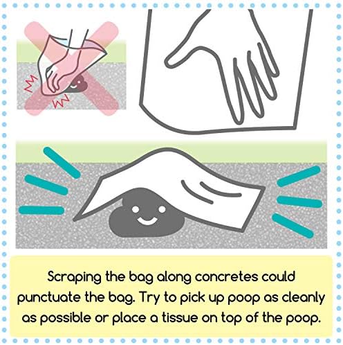 BOS Odor-Sealing Dog Poop Bags for Pet Waste - Disposal Doggy Bags - Scent & Smell Free (Pack of 1)
