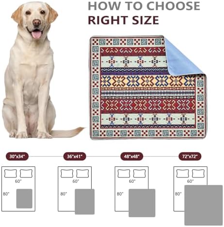 Qeils Washable Pee Pads, Super Absorbent Puppy Pads, 2 Pack 18"x24"