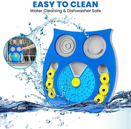 Joansan Dog Puzzle Toy, Enrichment Toy Treat Dispenser for IQ Stimulation