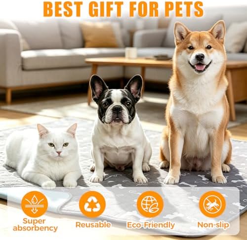 Washable Puppy Pee Pads with Pheromones Reusable