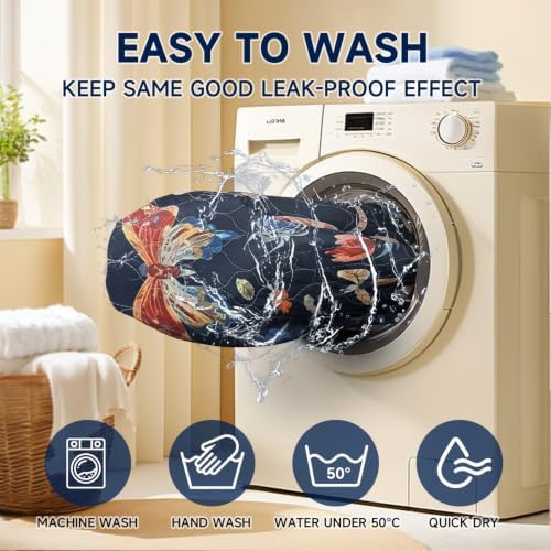 Washable Pee Pads for Dogs 2 Pack,Reusable Puppy Pads, 2026 Upgraded Puppy Pad 36"x48", Waterproof Puppy Pads, Super Absorbent Training Pads for Puppies (Black Medallion, 36"x48"(Pack of 2))