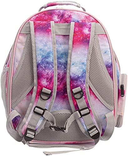 Galaxy Pink Cat Backpack Carrier for Kitten, Fit up to 12 lbs, Space Capsule Astronaut Expandable Pet Bag to Carry Small Animals, Bunny and Puppy, Cat Transport Vet Vist Bag
