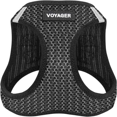 Voyager Step-in Air Dog Vest Harness - Gray 2-Tone, Small