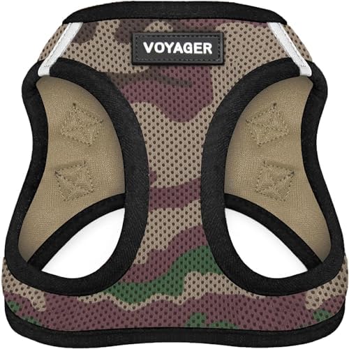 Voyager Step-in Air Dog Vest Harness - Army, X-Small