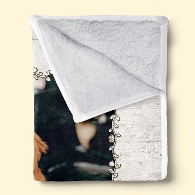 Pamaheart Custom Dog Face Blankets, Personalized Pet Photo Blanket, Fleece Dog Blankets, Customized Photo Throws, Dogs Dad Gifts, Pet Lover Gifts, Memorial Gift /41