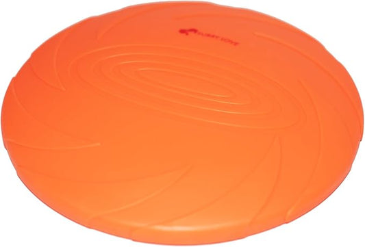 Flippy Flopper Dog Frisbee – Durable Dog Toy for Outdoor Fetch – Floating Frisbee for Dogs with Soft Rubber Edges – Comfortable on Teeth and Gums – Suitable for Water and Backyard Play