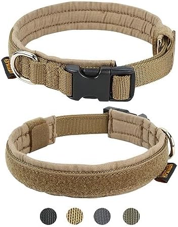 EXCELLENT ELITE SPANKER Military Nylon Small Puppy Dog Collar with Padded