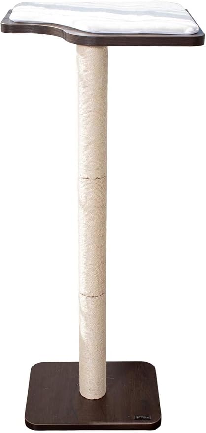 PetFusion Ultimate Cat Window Climbing Perch 45” Tall (Tree Sisal Scratching Posts, Modern Design Simply Suctions to Window. (EASY TO ASSEMBLE) | Tree Sisal Scratching Posts, Modern Design Simply Suctions to Window, Easy to Assemble