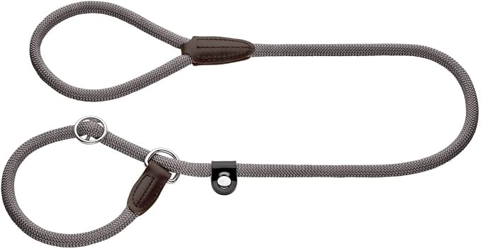 HUNTER Freestyle Retriever Leash, 8 mm Diameter x 170 cm Length, Grey