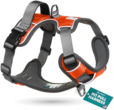 Embark No Pull Dog Harness, Reflective Adjustable Training Vest, No Choke
