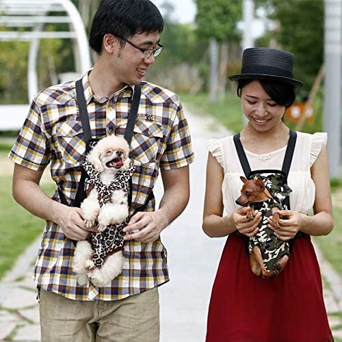 Pet Dog Carrier Backpack Mesh Camouflage Outdoor Travel Products Breathable Shoulder Handle Bags for Small Dog Cats (XL, Camouflage)