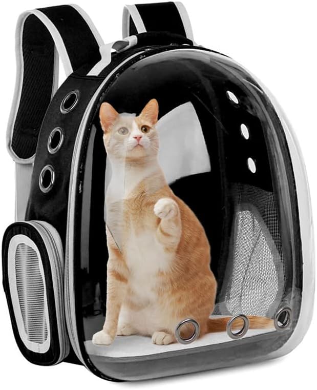 Cat Carrier Bags Breathable Outdoor Pet Carriers Small Dog Cat Backpack Travel Space Capsule Cage Pet Transport Bag for Cat