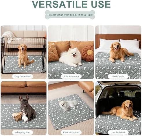Eterish Washable Pee Pads for Dogs Extra Large 36'' x 48'' 2 Pack