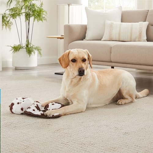 Outward Hound by Charming Pet Cuddle Tugs Cow Plush Squeaky Dog Toy