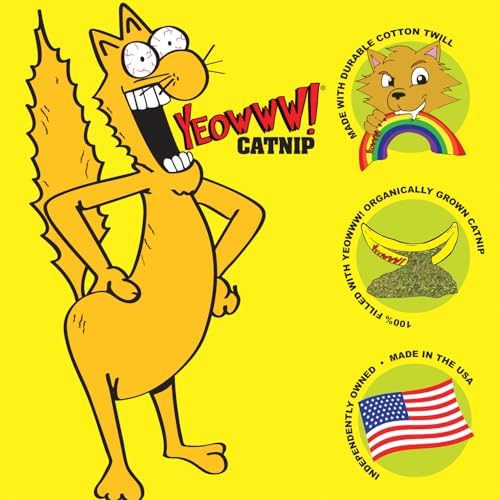 Yeowww! Duc Toy Catnip Lemon
