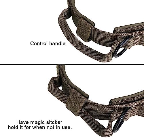 EXCELLENT ELITE SPANKER Tactical Nylon Dog Collar Military Metal Buckle