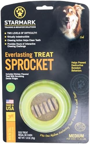 Starmark Everlasting Treats Dental Chews Medium Bacon 2ct. (6pk)