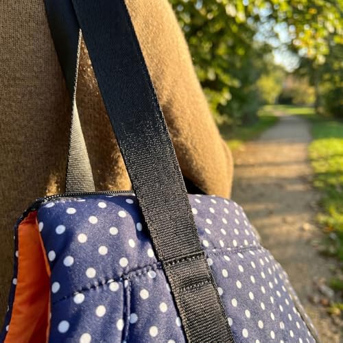 Mikikit Pet Shoulder Bag Portable Pet Bag Backpack Dog Travel for Carrying Pets Breathable Scratch-Resistant Storage Pouch Foldable Shoulder Strap Zipper Access 13.77X8.66X7.87In
